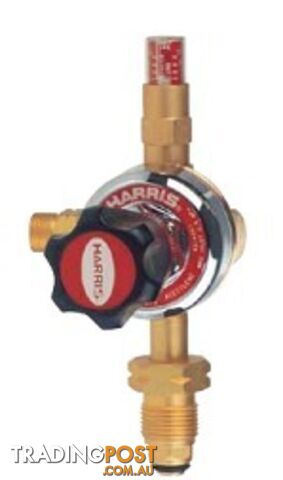 Harris Model 818 Propane Pressure reg, Side Inlet, Gaugeless, 0-350kpa