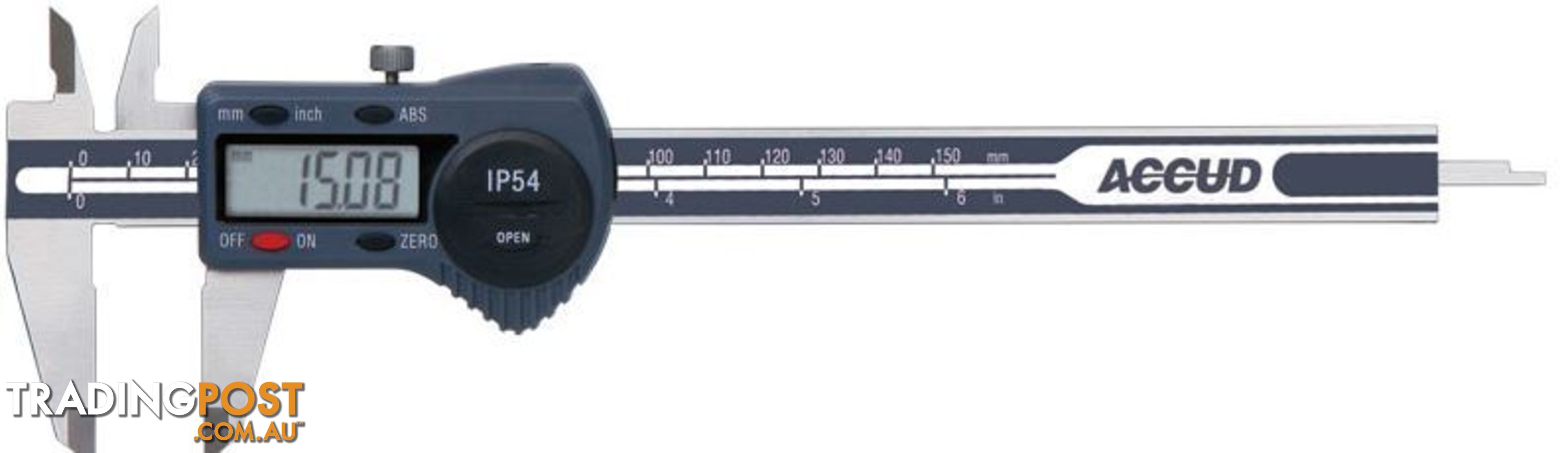 200mm Dual Scale Digital IP54 Caliper AC-111-008-11