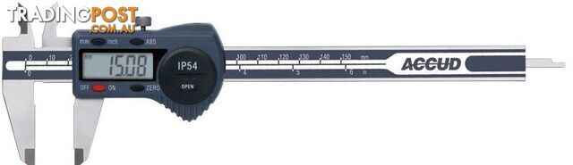 200mm Dual Scale Digital IP54 Caliper AC-111-008-11