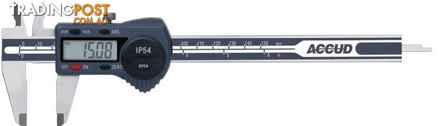 200mm Dual Scale Digital IP54 Caliper AC-111-008-11