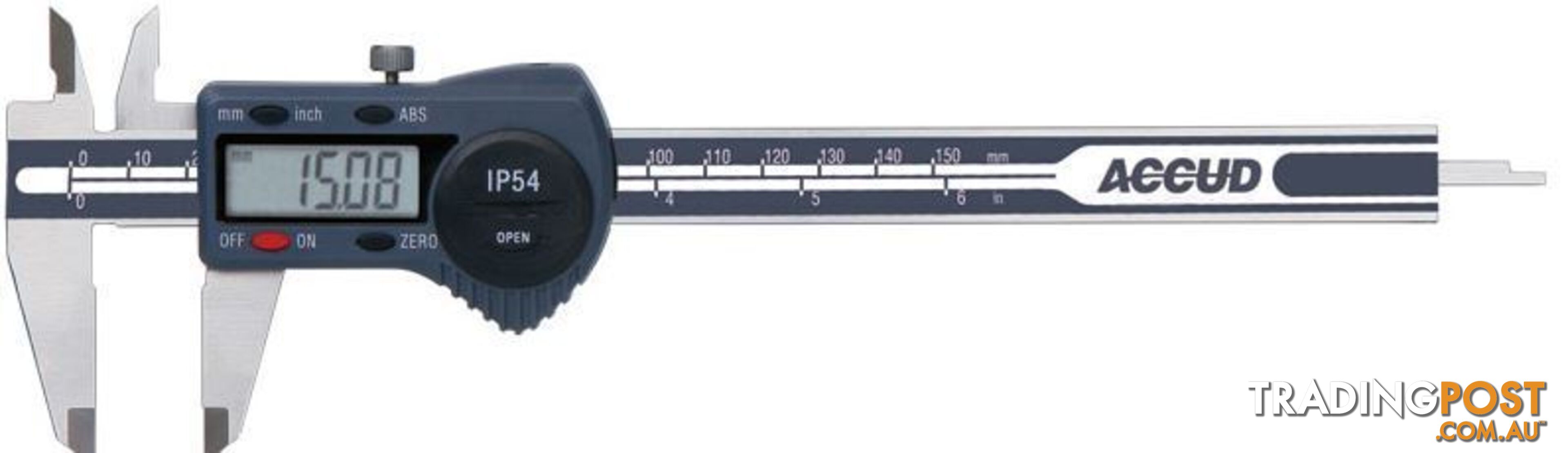 200mm Dual Scale Digital IP54 Caliper AC-111-008-11