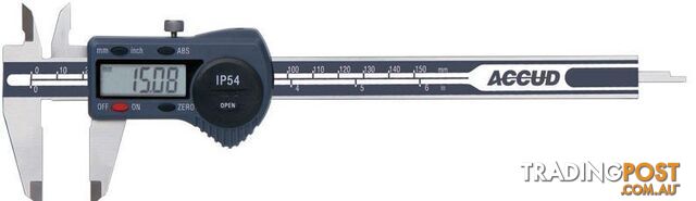 200mm Dual Scale Digital IP54 Caliper AC-111-008-11