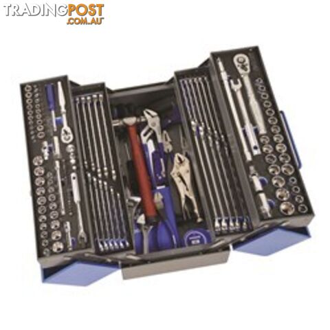 Tools Only - Cantilever Tool Kit 163 Piece 1/4, 3/8 & 1/2" Drive Kincrome K1620T
