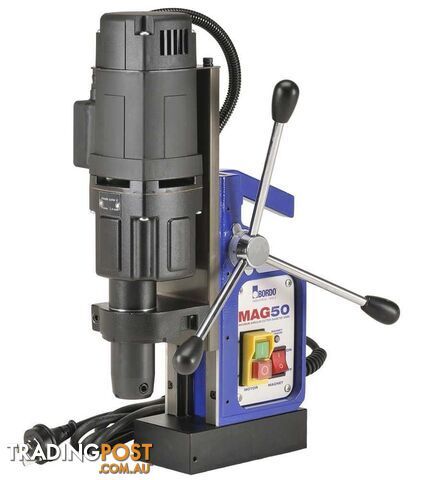 Magnetic Base Drill Corded For Up To 50mm Diameter Cutters Bordo 7400-MAG50