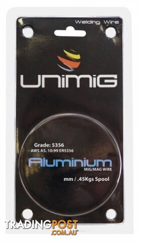 Aluminium 5356 MIG Wire 1.2mm 0.5Kg Unimig AM53561.2MM.45