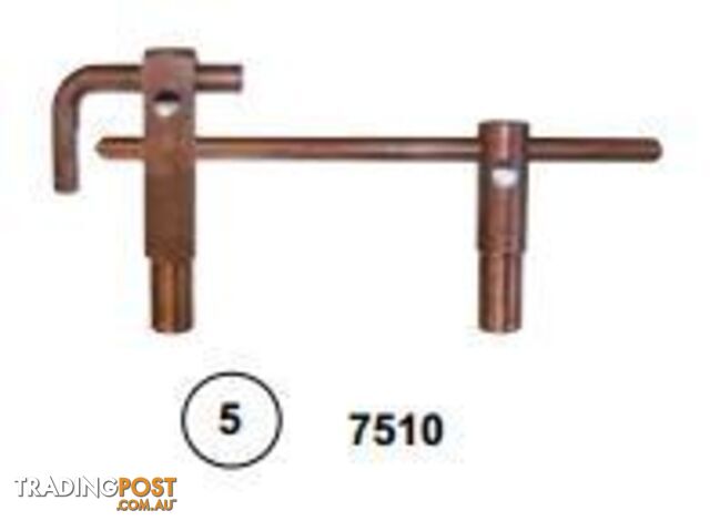 Internal Profile Arm 7510 Wheel arch 18mm Dia