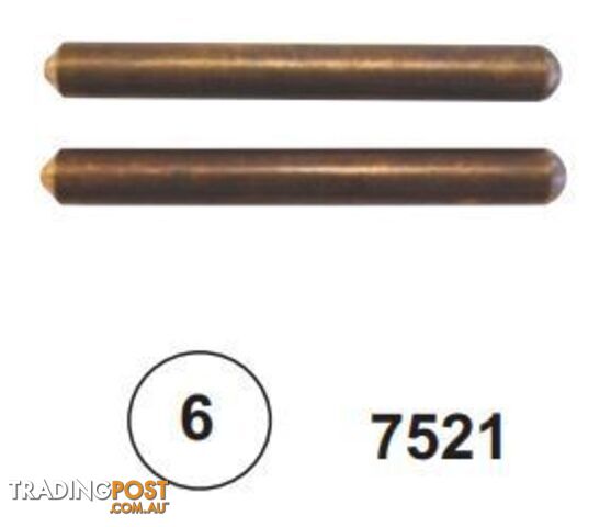 Electrodes For Hand Held Spot Welder 7521 90mm x 10mm Diameter