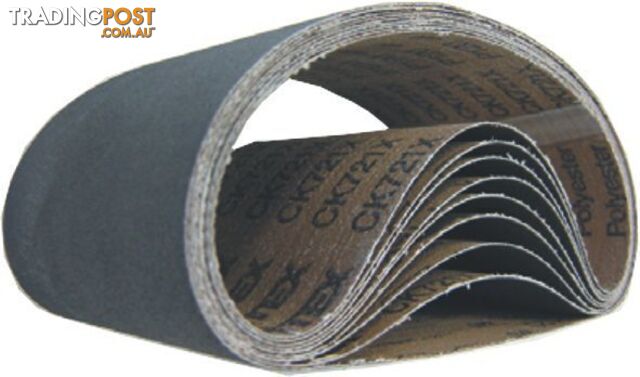 Portable Sanding Belts 610mm x 75mm 60 Grit Silicon Carbide Pferd 75429958 Pkt...