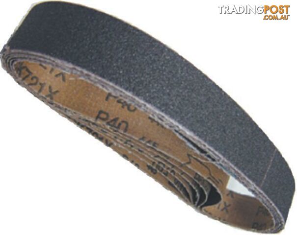 File Sander Belts 520 x 20mm 80 Grit Silicon Carbide Pferd 75430347 Pkt : 10