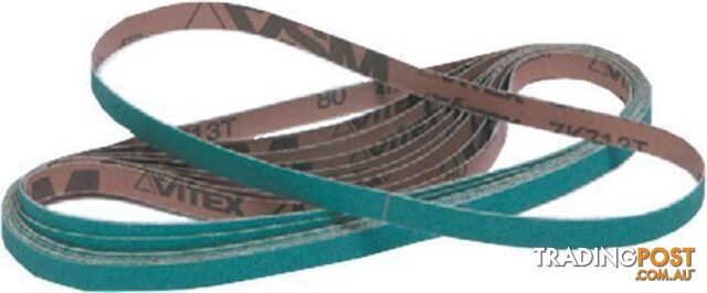 File Sander Belt Zirconia 30 X 533 ZT 60 Grit pferd 75435617 Pack Of 10