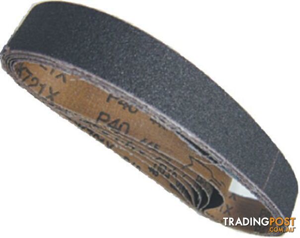 File Sander Belts 610 x 12mm 100 Grit Silicon Carbide Pferd 75435747 Pkt : 10