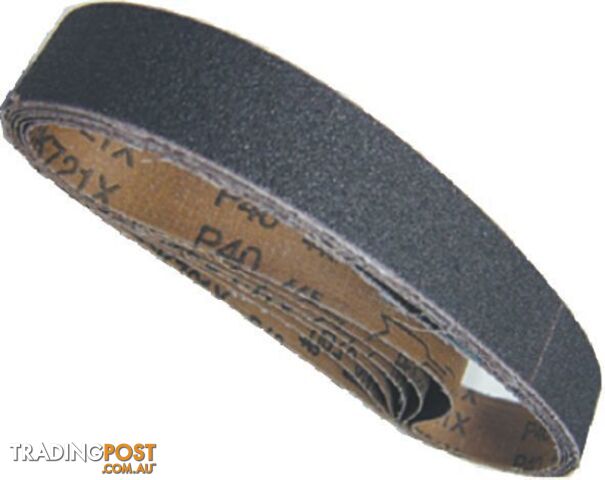File Sander Belts 520 x 20 mm 320 Grit Silicon Carbide Pferd 75436340 Pkt : 10
