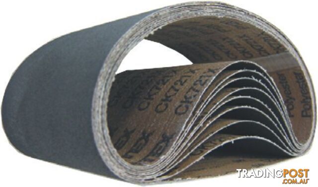 Portable Sanding Belts 610mm x 75mm 120 Grit Silicon Carbide Pferd 75436764 Pkt...