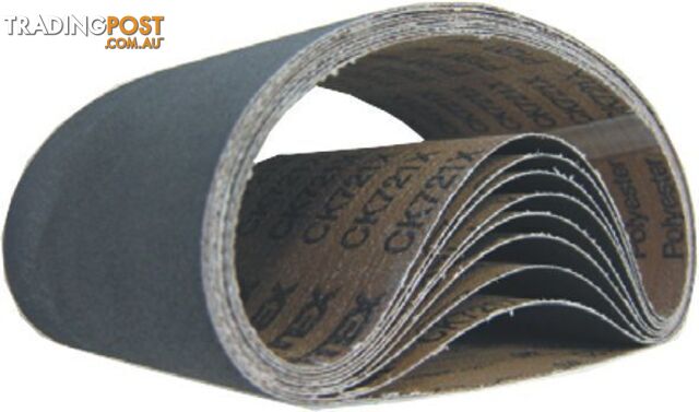 Portable Sanding Belts 610mm x 75mm 180 Grit Silicon Carbide Pferd 75436767 Pkt...