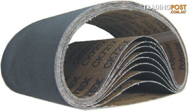 Portable Sanding Belts 610mm x 75mm 240 Grit Silicon Carbide Pferd 75437023 Pkt...