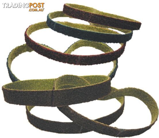 File Sander Surface Conditioning Belt 533 x 30mm 180G Maroon Pferd 75447763 Pack...