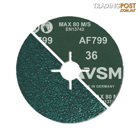 Actirox AF799 Fibre Disc 125mm (5") 36g Pferd 75485211-25 Pack of 25 - photo 3 of 3