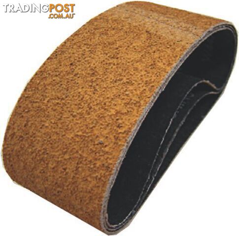 Portable Sanding Belt 533 x 75mm Yellow Cork Pferd 75601001 - Each