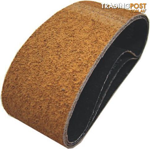 Portable Sanding Belt 610 x 100mm Yellow Cork Pferd 75601002 - Each