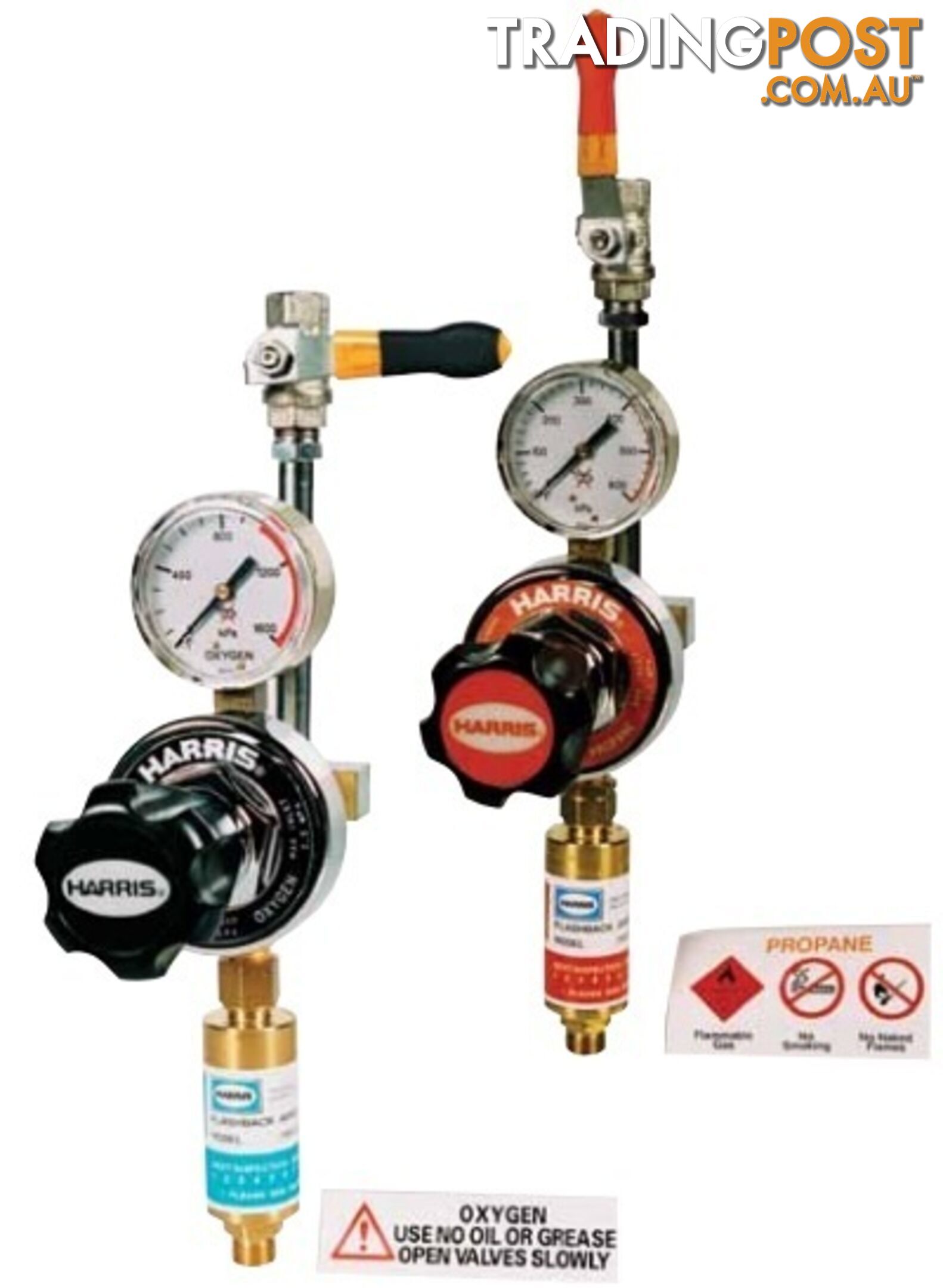 Harris Oxygen Pipeline reg Kit, 0-1000kpa, S/Lok inlet