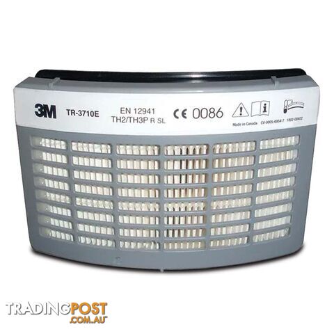 TR-3712E Versaflo P3 Particulate Filters suits TR-300+ 3M 78815069378 Pack of 5