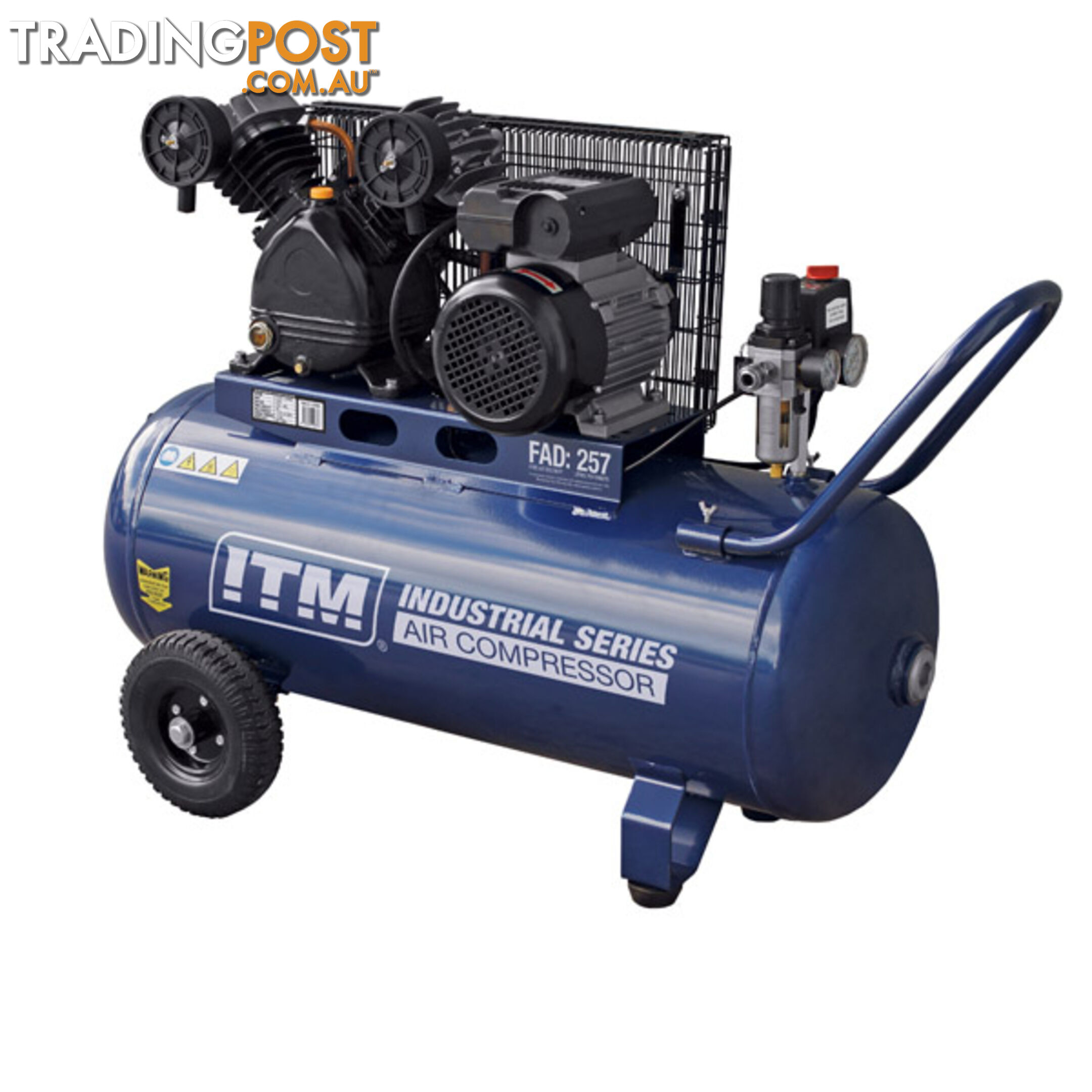 Air Compressor Belt Drive 2.5 HP 90 Litres ITM TM351-25090