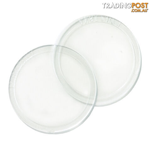 Clear Gas Lens 50mm Round Bossweld 700039 Pair of 2