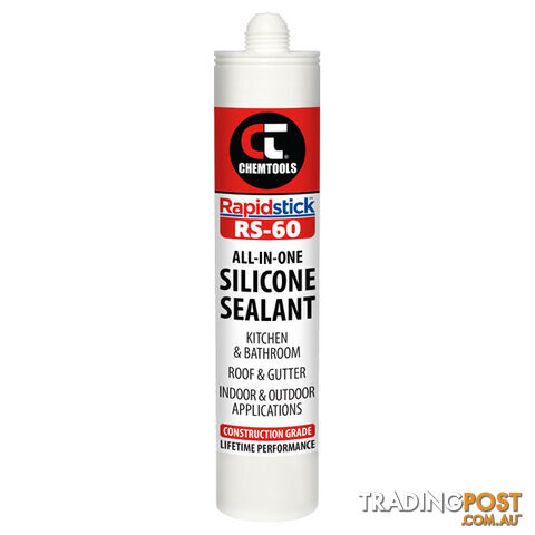 Rapidstick All-In-One Silicone Sealant ChemTools 8-RS60GY-300