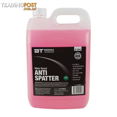 Anti Spatter Water-Based 5 Litres Bossweld 800049