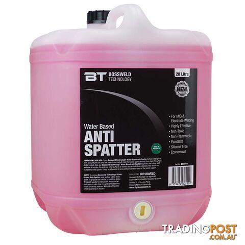 Anti Spatter Water-Based 20 Litres Bossweld 800050