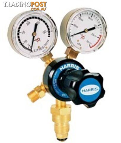 Flowcontrol Argon Regulator Vertical Inlet 30 LPM Flowguage Model 801 801E30L