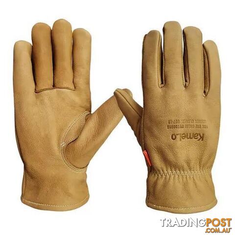Premium Leather Outdoor Large Gloves KameLo 807-LB-L
