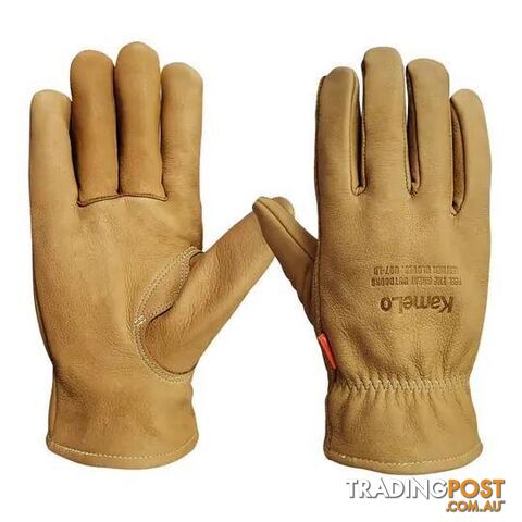 Premium Leather Outdoor XL Gloves KameLo 807-LB-XL