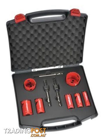 Saber 16-50mm 10 Piece S1 Hole Saw Kit 8070-S1