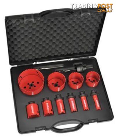 Quick Change Hole Saw Kit Saber 16-92mm 12 Piece S3 8070-S3