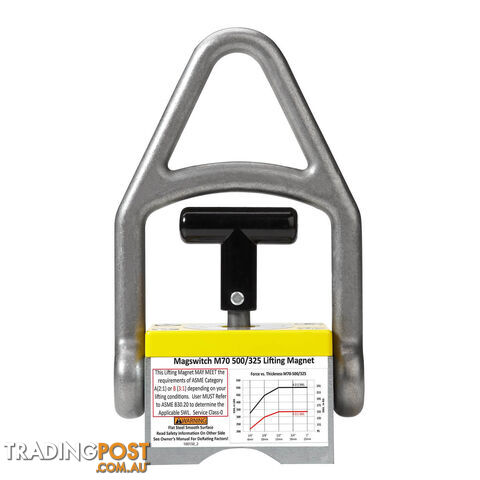 MLAY1000 Lifting Magnet Magswitch 8100088