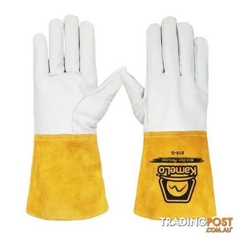 TIG Welding Leather Work Large Gloves KameLo 816-G-L