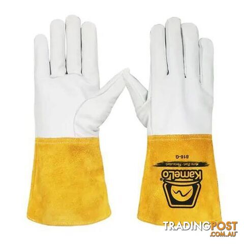 TIG Welding Leather Work XL Gloves KameLo 816-G-XL