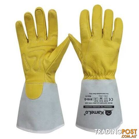 TIG Welding Leather Large Gloves KameLo 818-G-L
