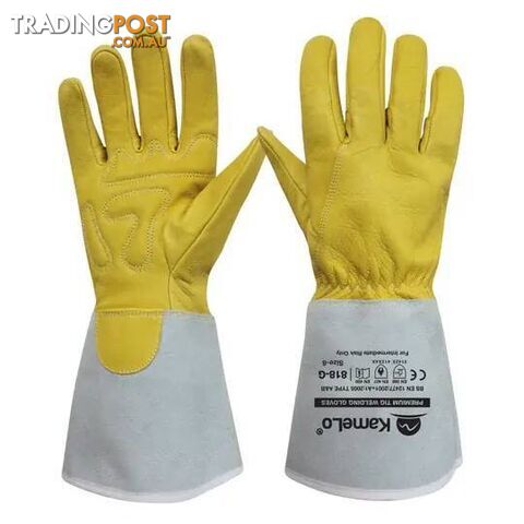 TIG Welding Leather XL Gloves KameLo 818-G-XL