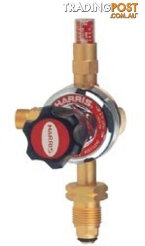 Harris Model 818, Pressure Reg, Vertical Inlet, Gauge less