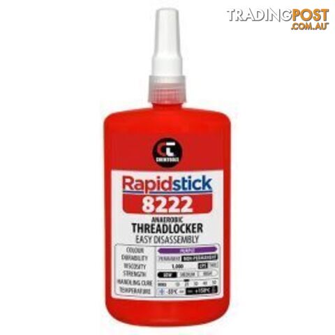 Rapidstick 8222 Threadlocker 250ml Low Strength 8222-250