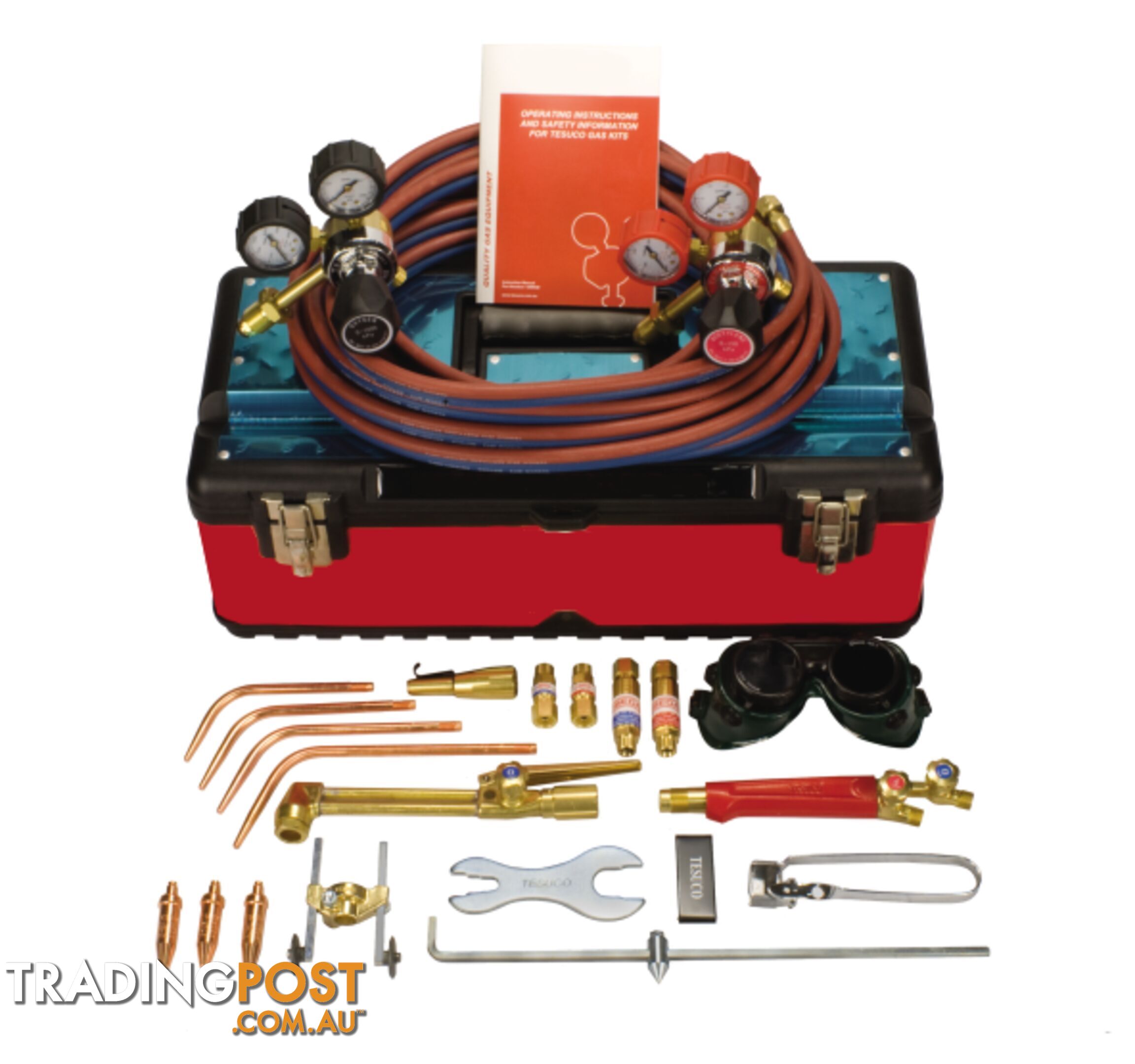 Brazing, Heating, Cutting Kit Oxygen / LPG Side Entry Oxygen Regulator