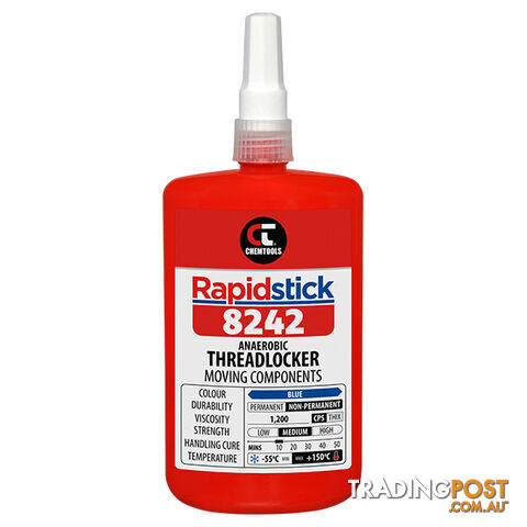 8242 Threadlocker 250ml Medium Strength