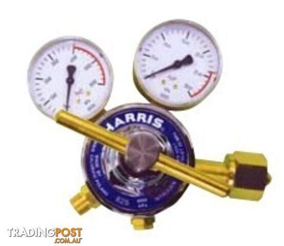 Harris Model 825 C02 Pressure reg, Snap Safe Side Inlet, 0-1000kpa