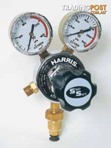 Harris Model 825 Helium T10 reg, Vertical Inlet, 0-1000kpa 825EA1000HE