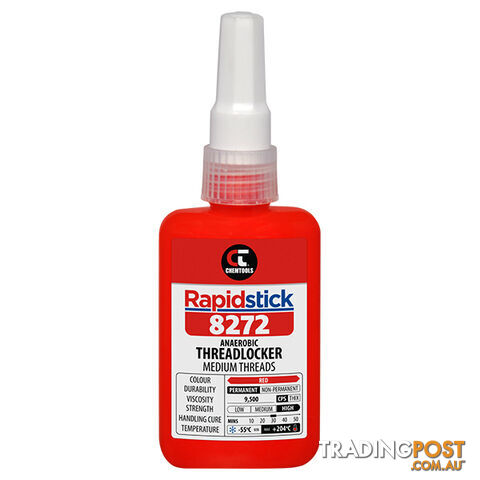 8272 Threadlocker 50ml High Strength High Temp