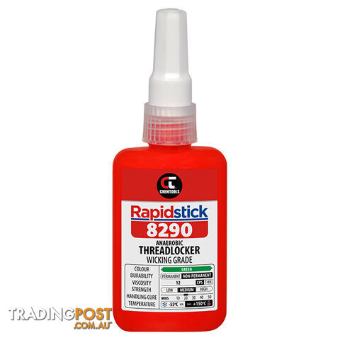 8290 Threadlocker 50ml Med Strength Low Visc