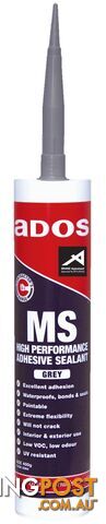 High Performance Adhesive Sealant Grey Cartridge 400 Grams CRC MS 8364