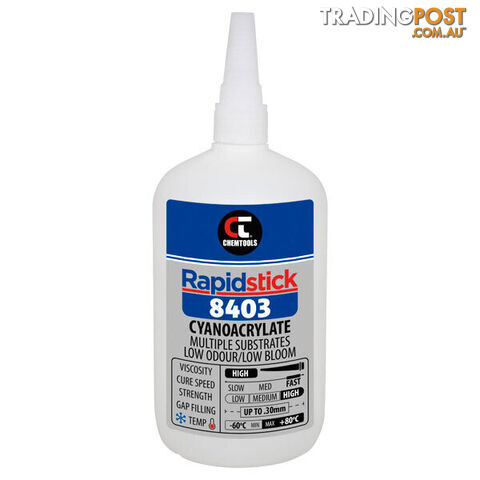 8403 Instant Adhesive 500g Low Bloom / High Visc